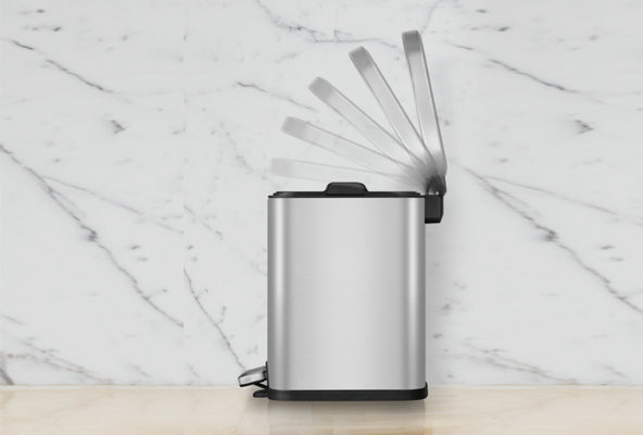 Eko Stella Pedal Bin S/S square